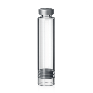 Individually sealed sterilized 3ml pen replacement cartridge